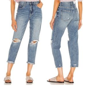PISTOLA Presley High Rise Relaxed Roller Jeans Size 30 Los Feliz P6626KEE-LFE